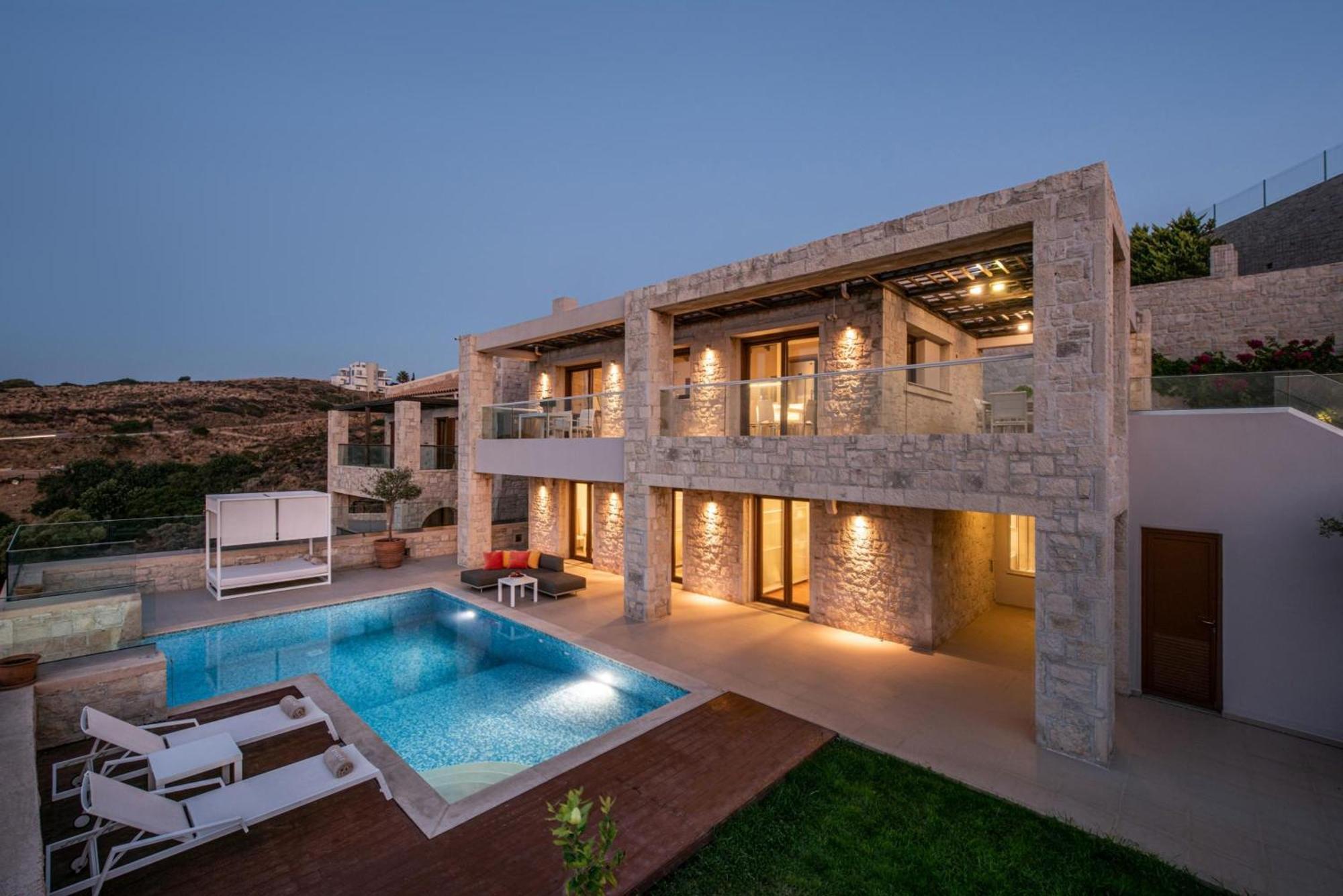 Omega House In Crete Villa Ligaria  Exterior photo